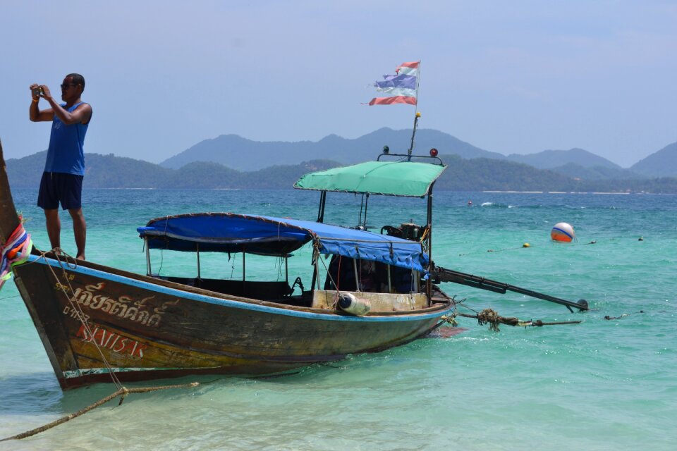 Beach tropical island