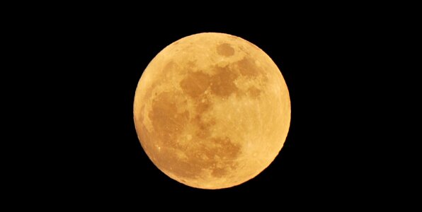 Full moon night sky