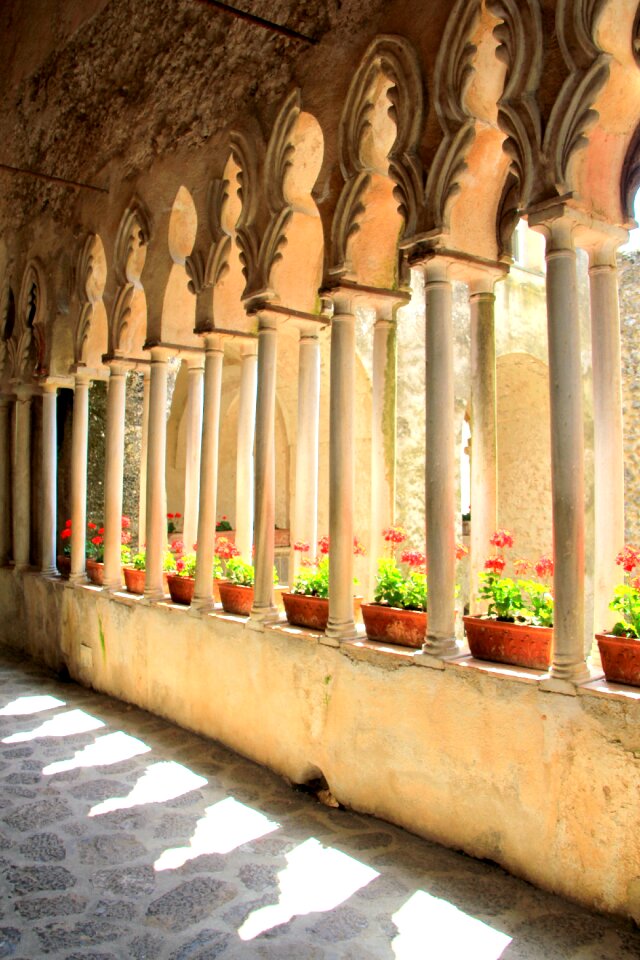Mediterranean architecture terrace