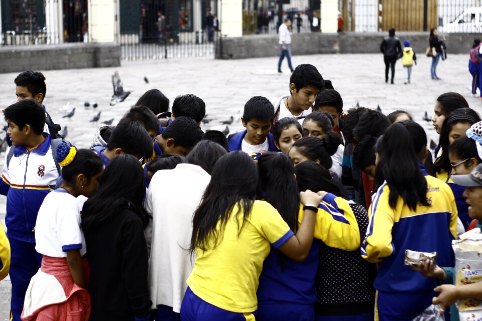 Young students callao