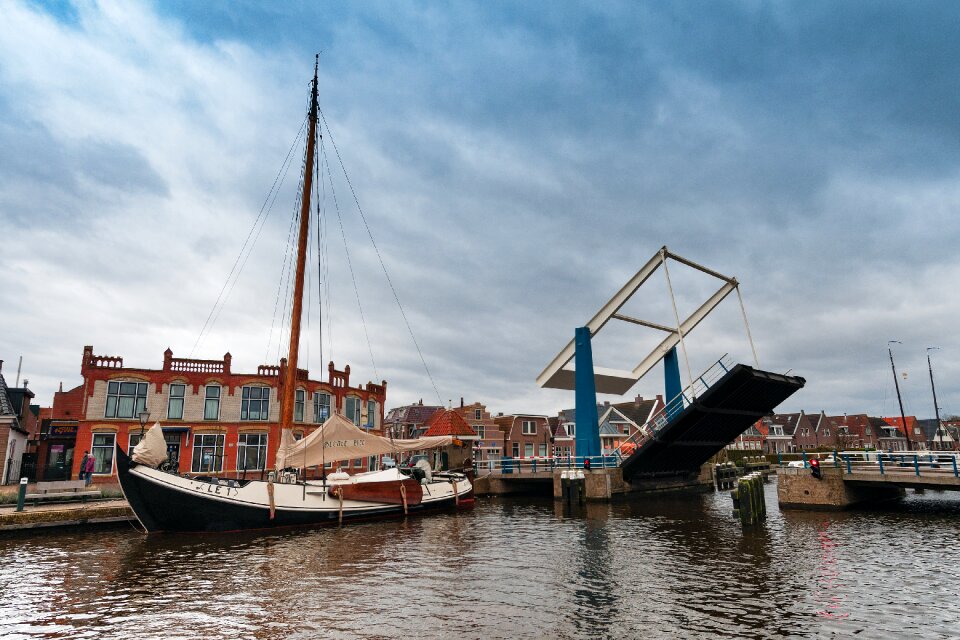 Holland channel blue