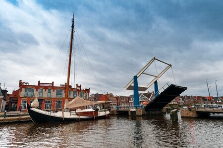 Holland channel blue photo