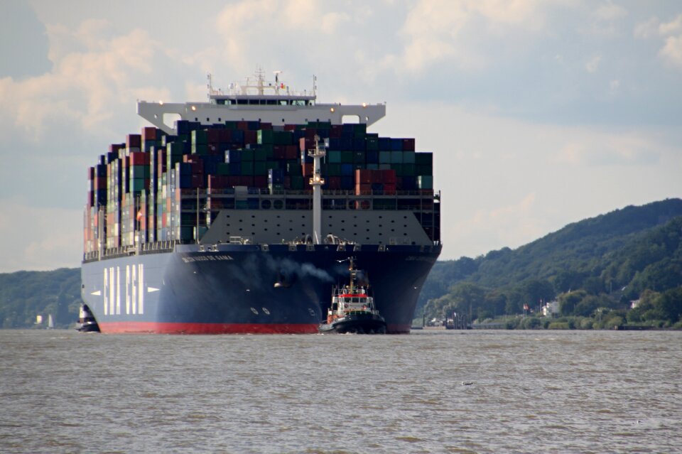 Freighter shipping transport