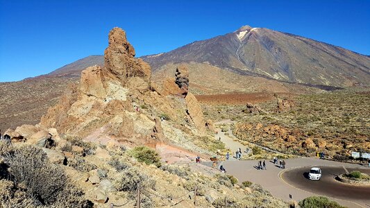 Nature teide national park volcano