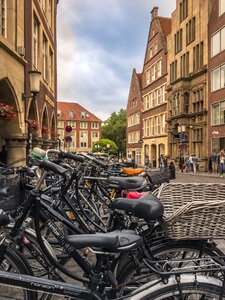 Bicycles cycling city principal market