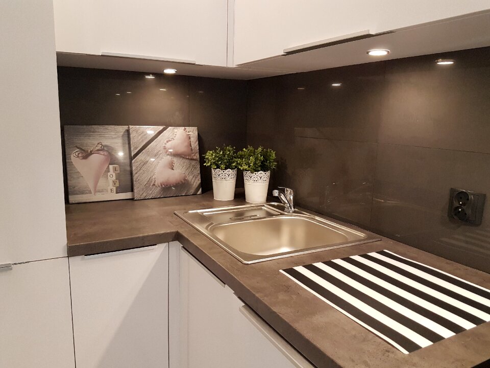 Comfortable apartment residential interior decoration