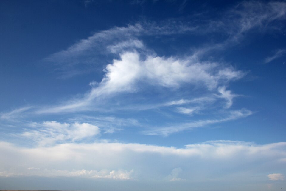 Sky blue clouds