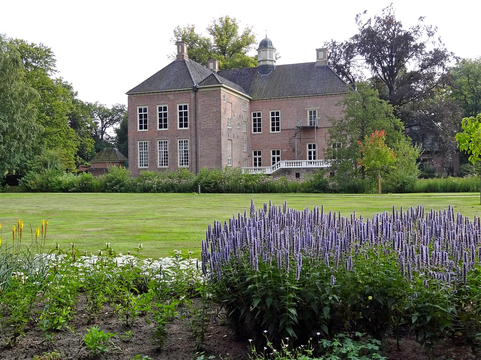 Architecture summer landscape