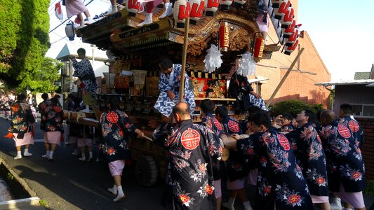 Japanese festival traditional