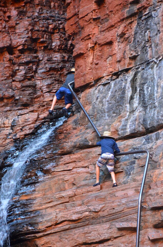 Adventure outdoors climbing
