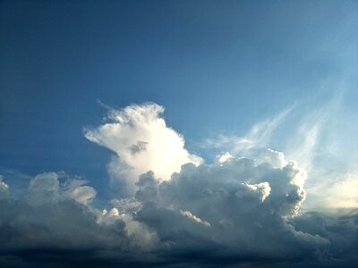 Light dark clouds life