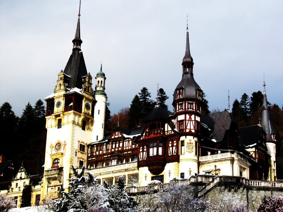 Palace in romania peles palace a palace in the mountains