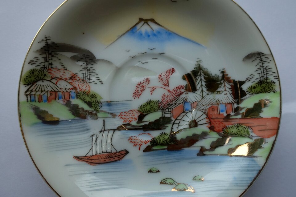 Asian design painting