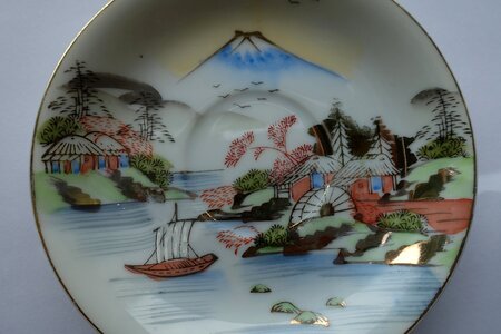 Asian design painting