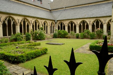 Religion court garden