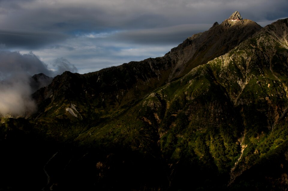 Sunset adam's peak 西鎌尾根