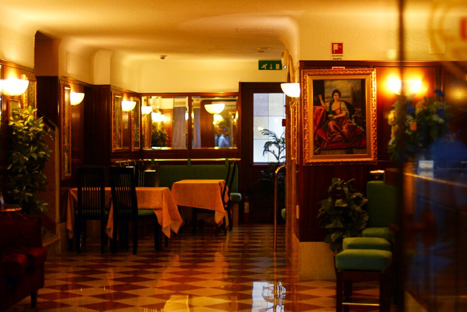 The interior of the hotel the decor