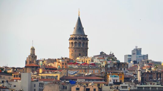 Istanbul tower bosphorus photo