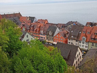 Historic center lake romantic photo