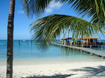 Oranjestad beach caribs photo