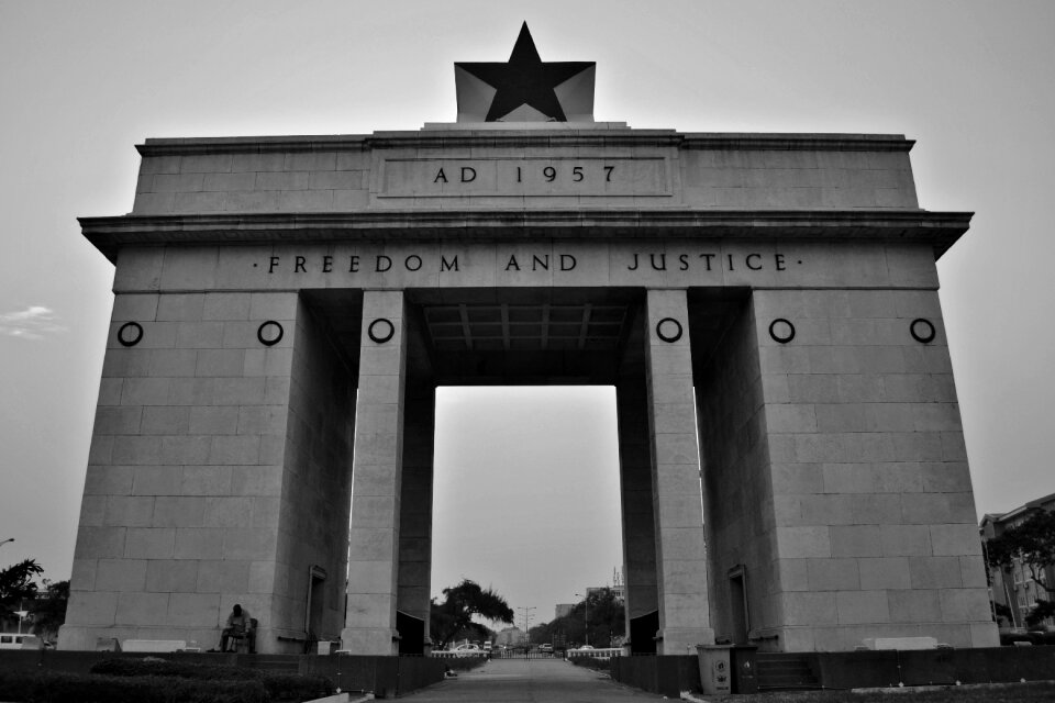 Africa monument black