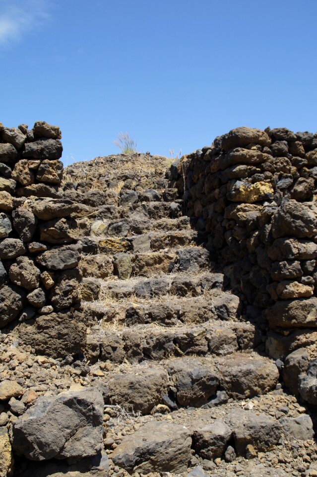 Stair pyramid renovated tenerife