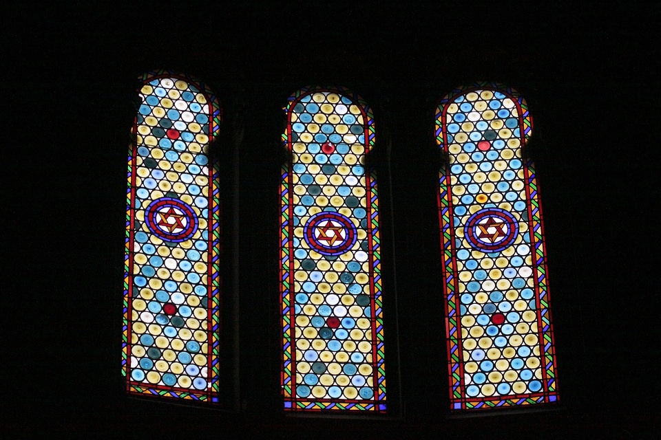 Window mosaic interior