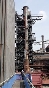 Chimney ironworks rust photo