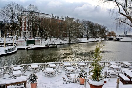 Winter snow closed photo