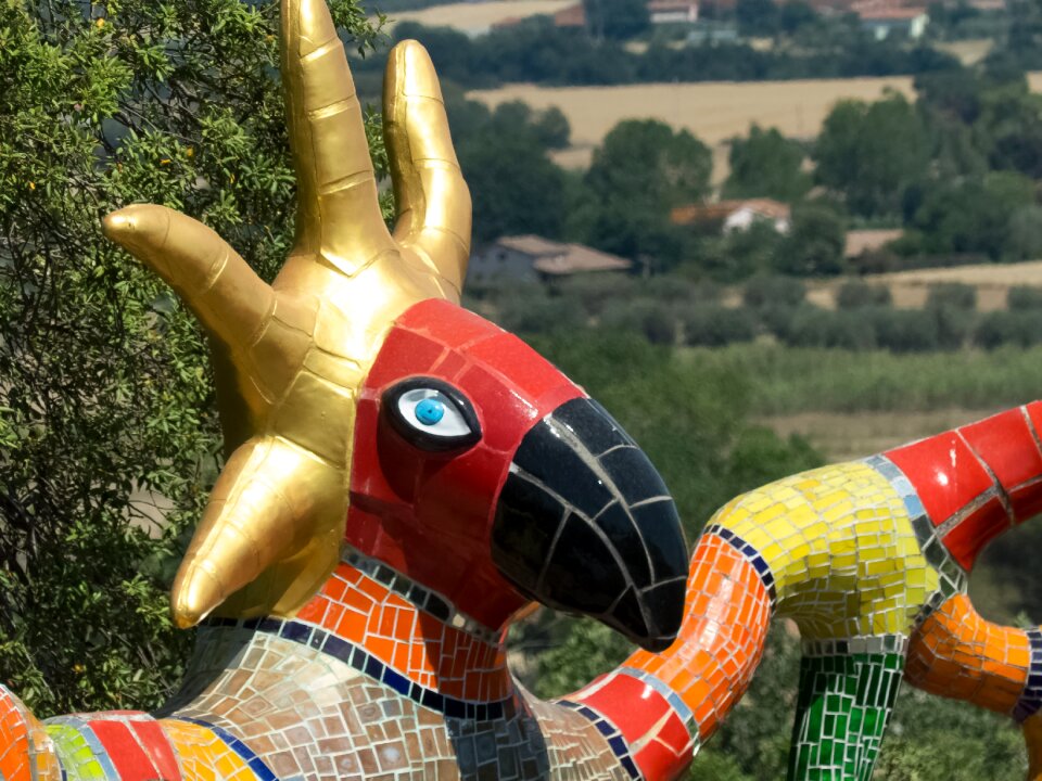 Modern art sculpture abstract art