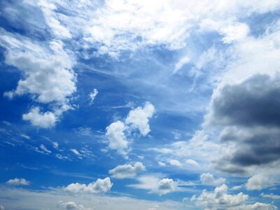 Blue sky blue sky background day photo