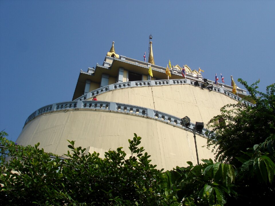 Bangkok wat saket the scenery