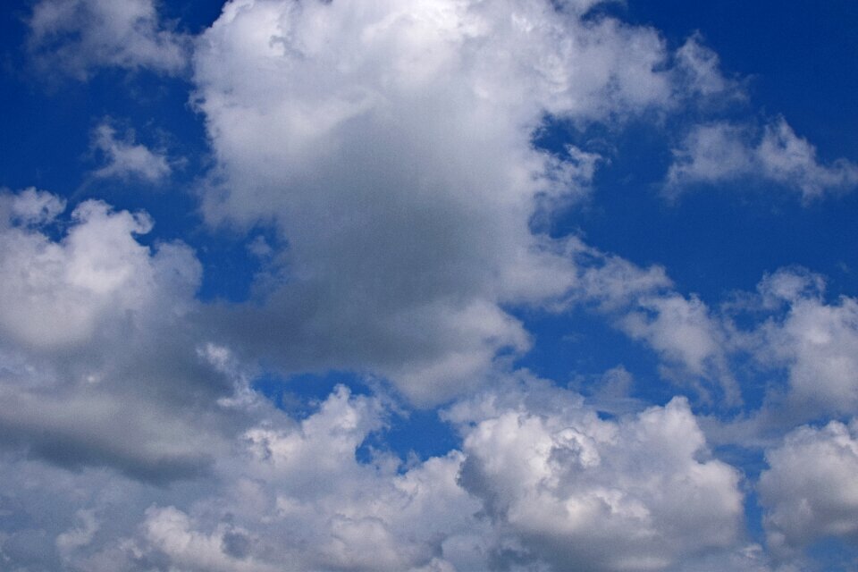 Clouds river nature