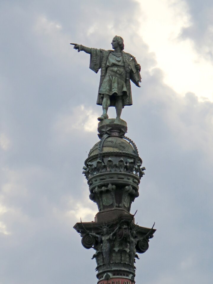 Barcelona spain blue