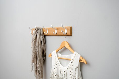 Hook furniture coat rack photo