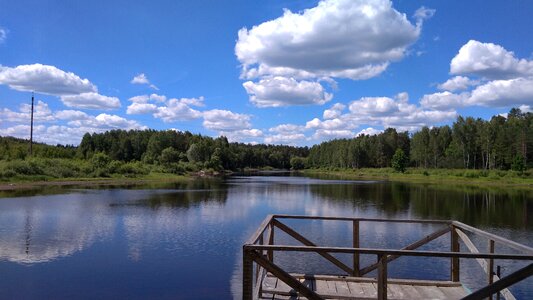 Landscape russia summer