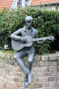 Music musician sculpture