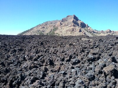 Canary islands mountain nature photo