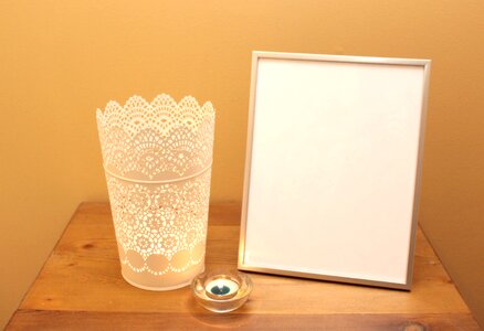 Photo frames picture orange frame