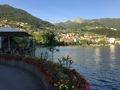 Switzerland riviera lake geneva
