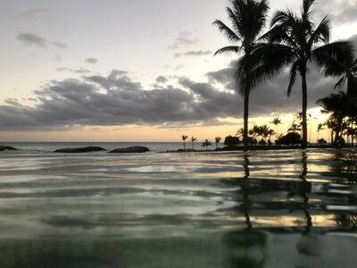 Beach clouds