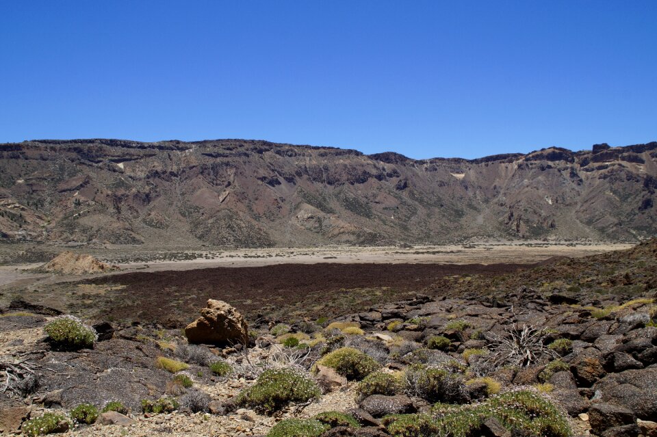 Lunar landscape early summer june