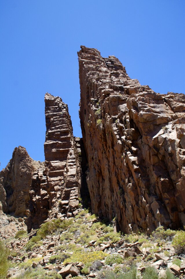 Rock formations tenerife canary islands