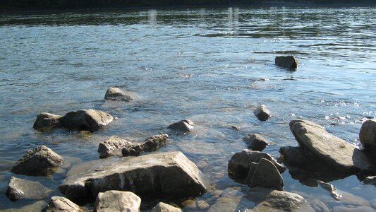 Waterfront river river danube photo