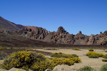 Rock formations tenerife canary islands