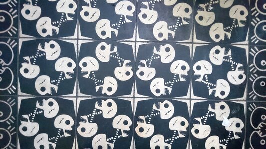Tiles mosaic ornamental