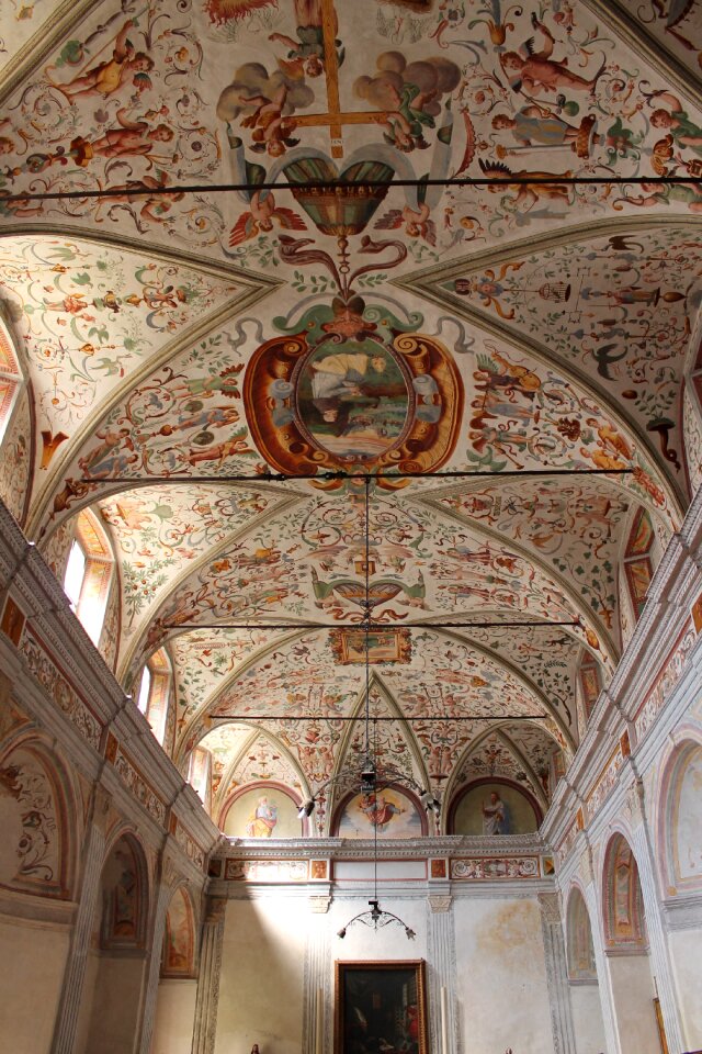 The sacristy time frescoes