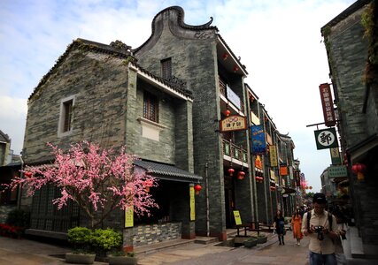 Lingnan culture ancient architecture tourism photo