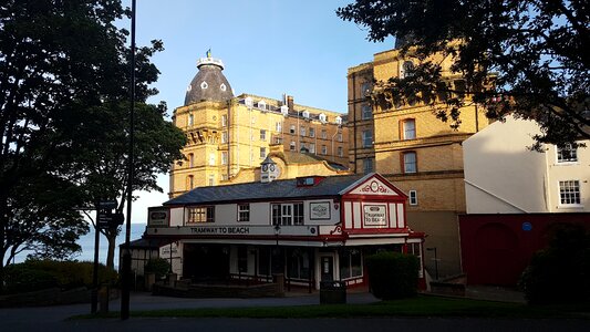 Seaside building uk photo