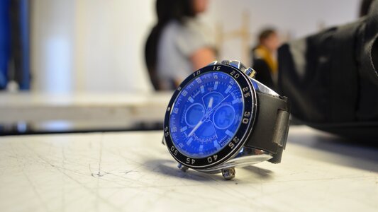 Clock photo background
